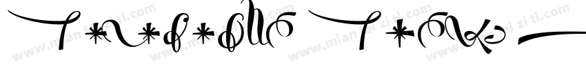 Salamander Script B字体转换